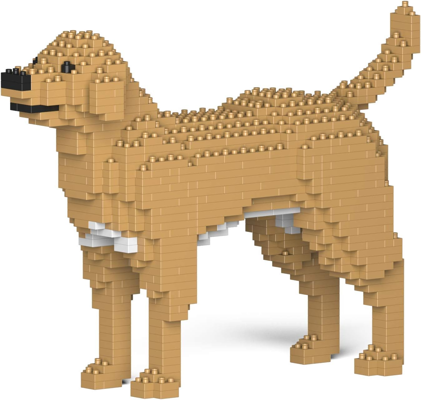 JEKCA Labrador Retriever Brown 19Cm - 770Pcs Animal Building Set - Age 7+