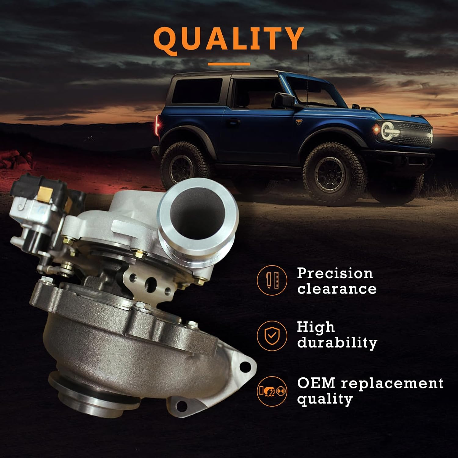 GTB1749VK Complete Turbo Turbocharger Compatible with Land Rover Defender 90/110/130 TD4 2.2L 2012 image number 3