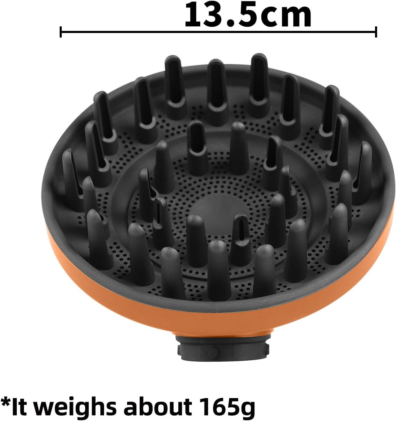 Upgraded Diffuser Attachment for Dyson Airwrap, Converting for Dyson Airwrap Styler to Hair Dryer Diffuser Attachment, for Airwrap Attachment Nozzle, 973365-01 (Gold) image number 5