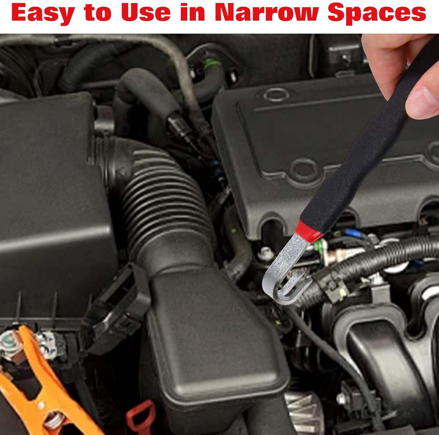 2 Pcs Electrical Connector Separator, Automotive Electrical Terminal Connector Separator Removal Tool Remover Disconnect Tool for Electrical Plugs, Fuel Injectors, Push Tab Connectors image number 2