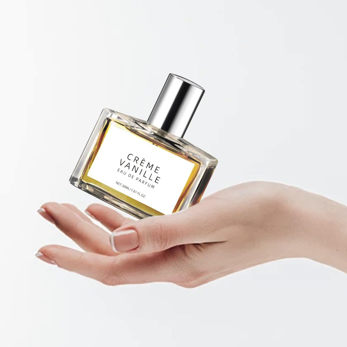 Cr&egrave;me Vanille Eau De Parfum 30Ml /1.01 FL.OZ| Alcohol-Free Vanilla Cream Perfume Spray | Long Lasting Sweet Gourmand Fragrance for Women | Cosy & Comforting Scent-Rzxs0062 (Vanilla Cream) image number 2