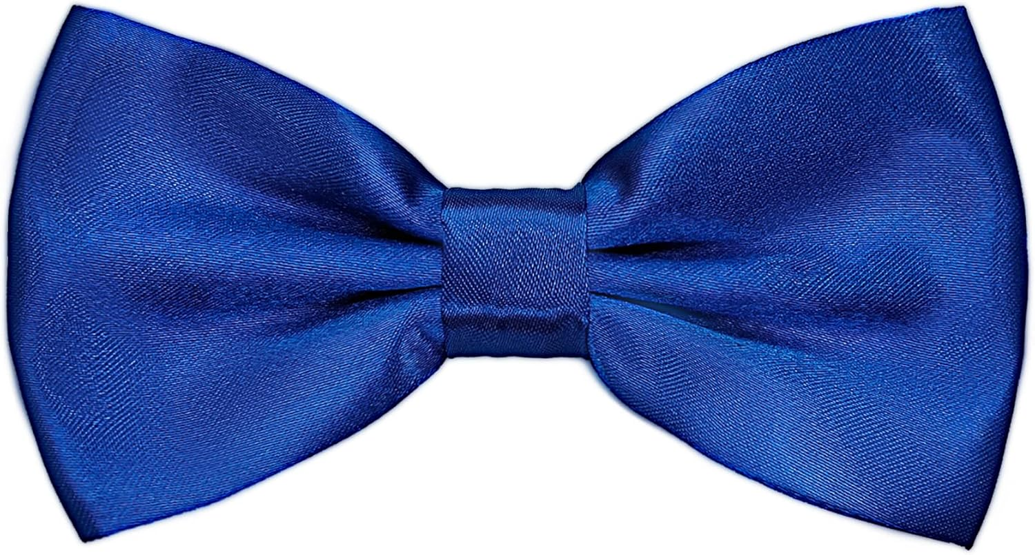 SYAYA Men'S Formal Fashion Pre Bow Tie Polyester Sparkling Bow Tie MLJ14 (Pink) image number 3