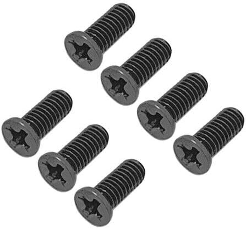 HSSDTECH (1Set 7PCS Black) Lower Bottom Screws for DELL INSPIRON 5593 5594 3501 3505 Laptop Bottom Base Cover Case Hexagonal Plum Screws （No Anti-Stripping Screws image number 2