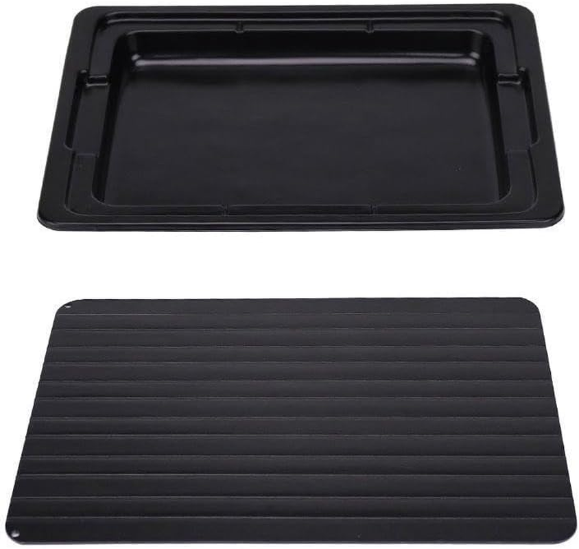 Fast Defrosting Meat Tray FDA Approved Large Miracle Aluminium Thawing Plate image number 2