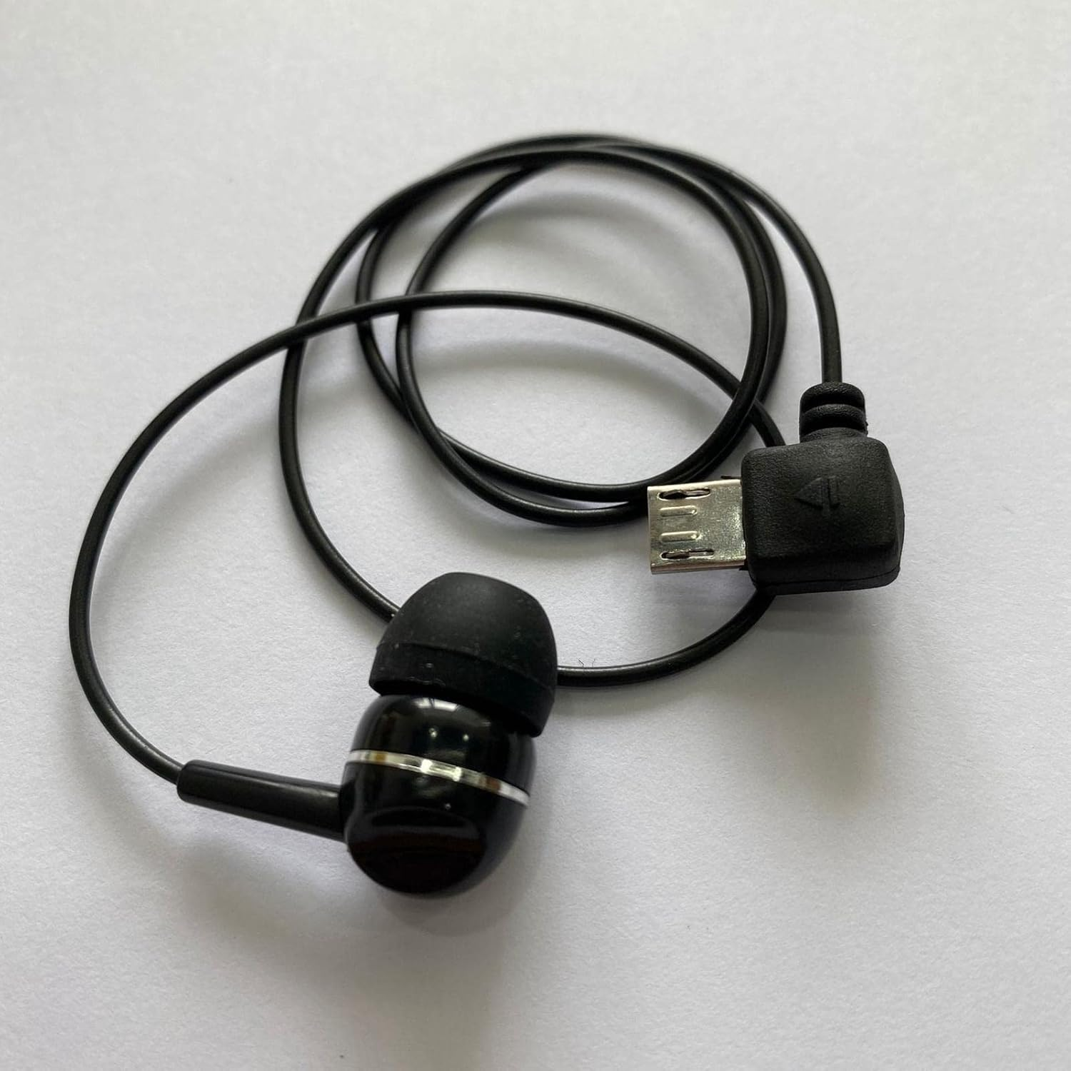 Single Side Mono Wire Earphone in Ear Only Wired USB 5 Pins Port Universal image number 3