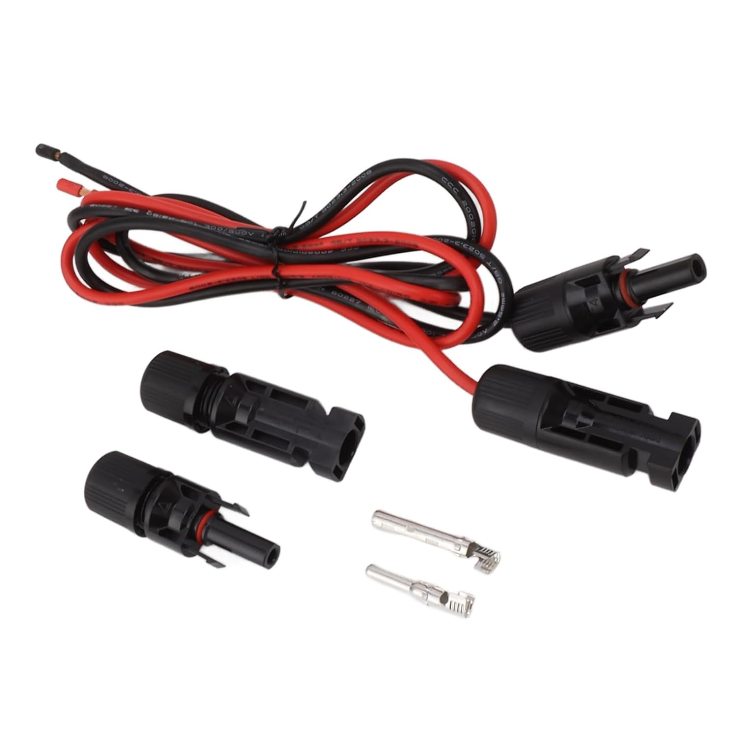 TUWEI Solar Cable, 104Cm/40.9" Power Cable, Compatible with Solar Panel, Battery Pack, Power Station & More, 2-Pack image number 3