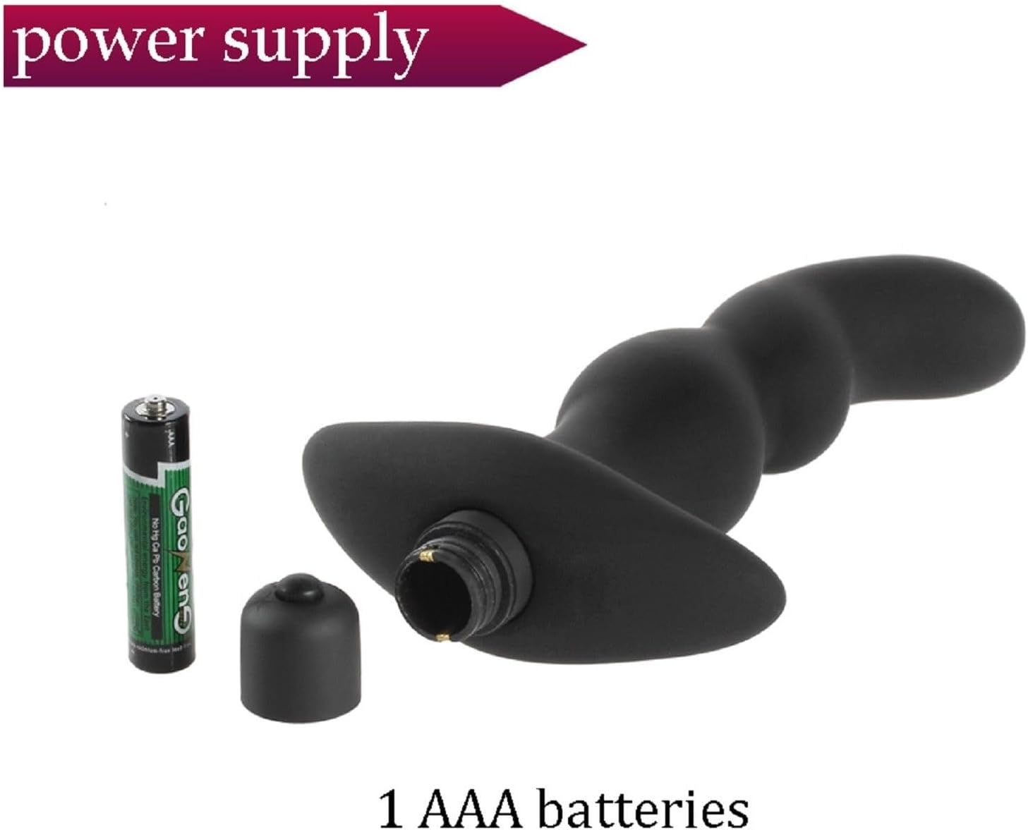 Prostate Massager Anal Vibrator Vibrating Massager Butt Plug P-Spot Milking Orgasm Inducing Vibe Male Anal Sex Toys G-Spot Dildo Stimulator Big for Men, Women and Couples Adult Sex Toy image number 3