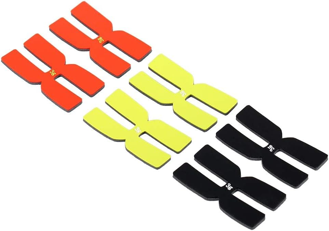 Yixuan 3G Tennis Racket Weight Balance Strips Silicone Tennis Racquet Tapes-Set of 6 image number 6