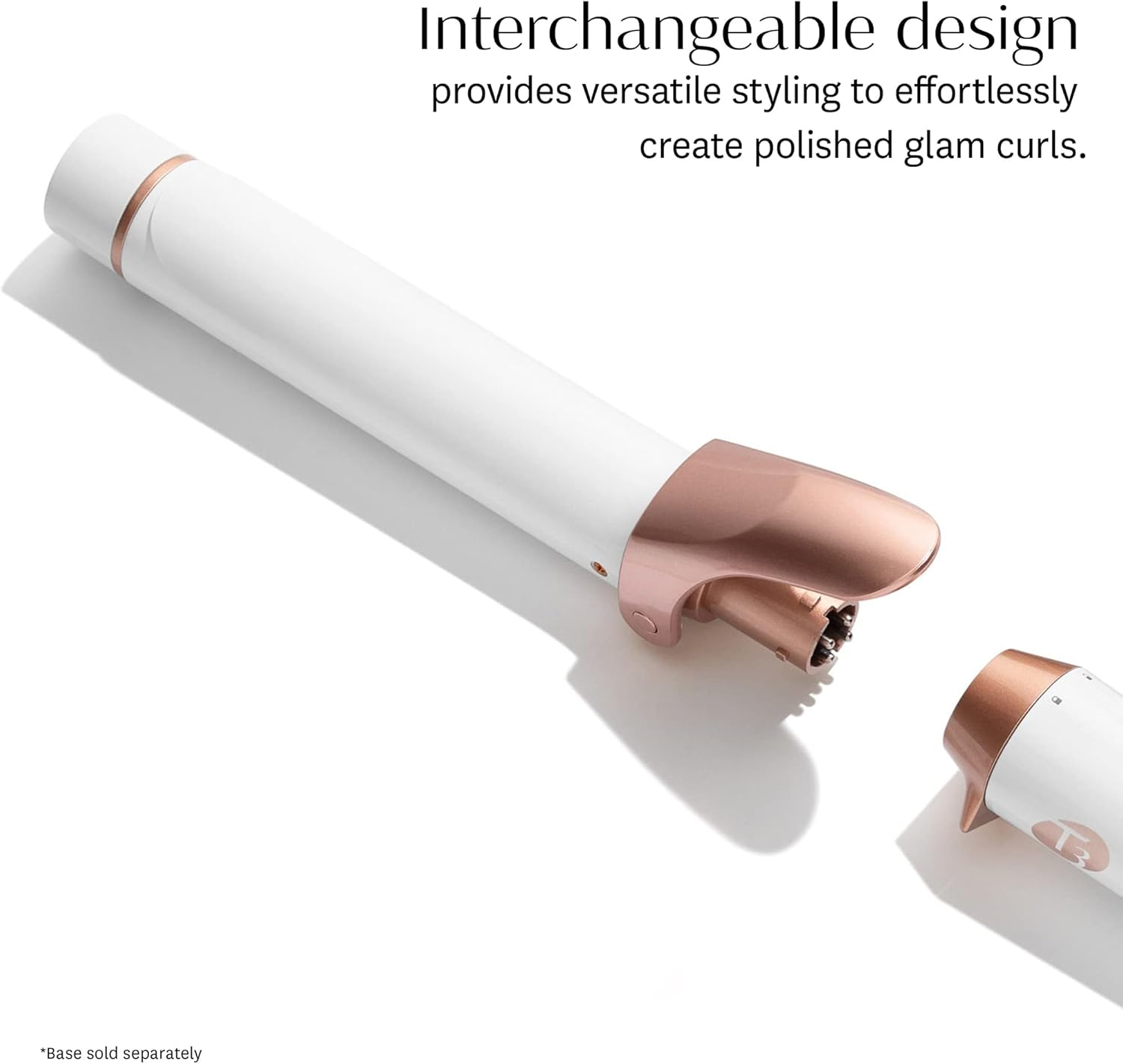 Polished Curls 32 Mm Interchangeable Clip Curling Iron Barrel