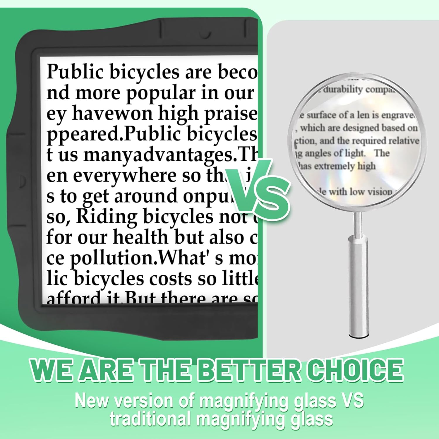 10X Large Magnifying Glass with Light for Reding,Book Page Hands-Free Magnifier with 50 Led Light Neck-Wear Flexible Gooseneck Magnifying Glass for Elderly,Close Worker,Embroidery,Sewing,Crafts image number 2