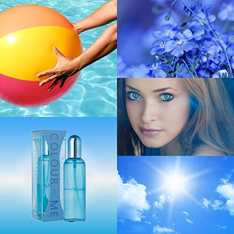 Colour Me Sky Blue - Fragrance for Women - 100Ml Eau De Parfum, by Milton-Lloyd