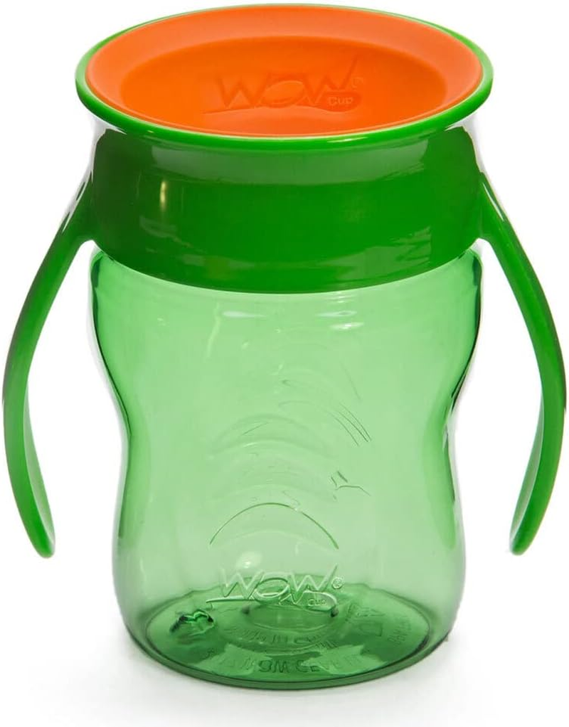 Wow 360&deg; Drinking Cup with Handles | 100% BPA Free | on the Go | Easy to Clean and Assemble | Spill Free | 360&deg; Drinking Experience | Dentist Recommended - Spoutless | Dishwasher Safe | 9+ Months image number 3