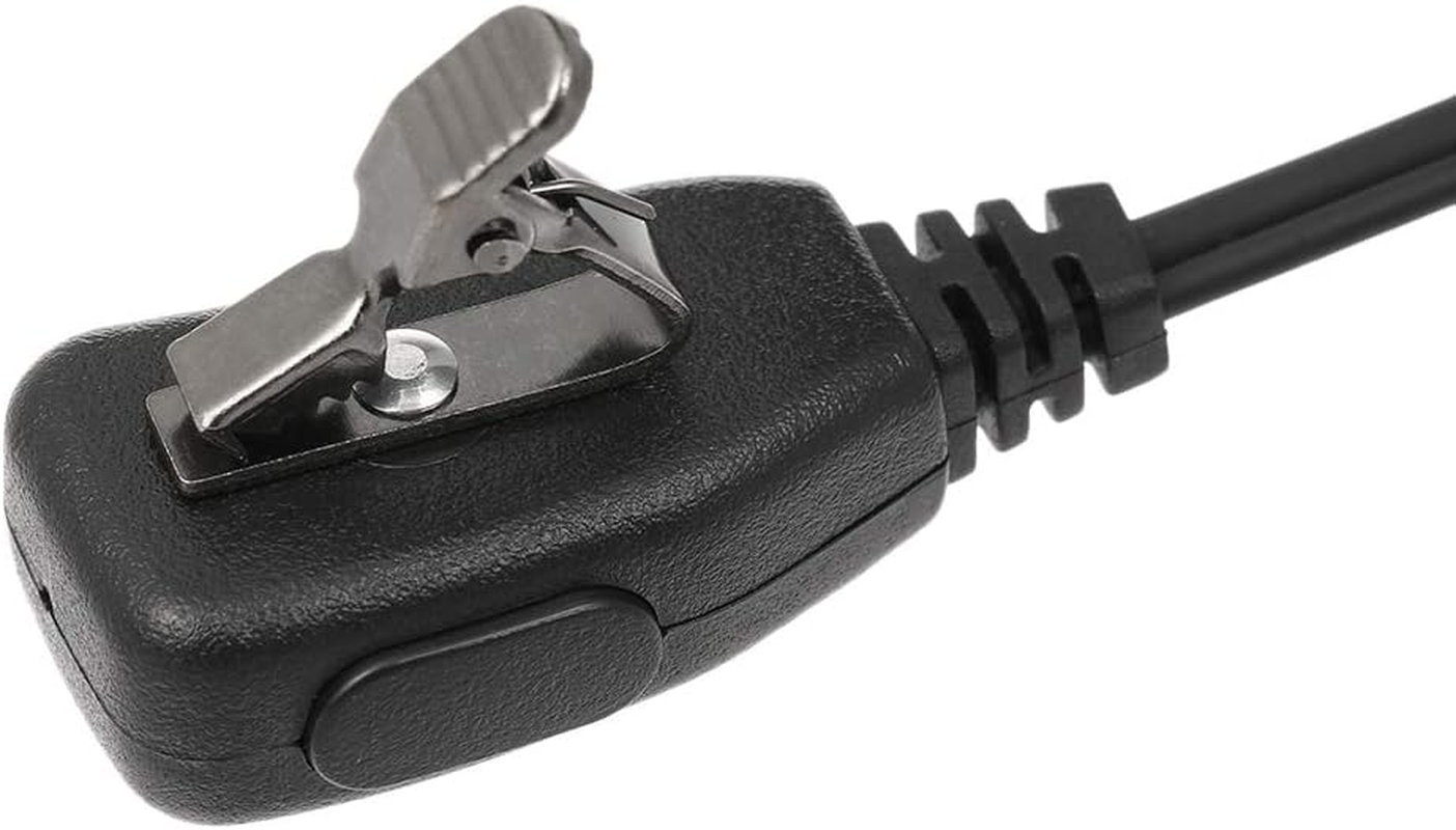 Walkie Talkie Heaphones Acoustic Air Tube Earpiece Headset with Big Mic PTT for Kenwood Retevis Two Way Radio Walkie Talkie 2 Pin K BBZY