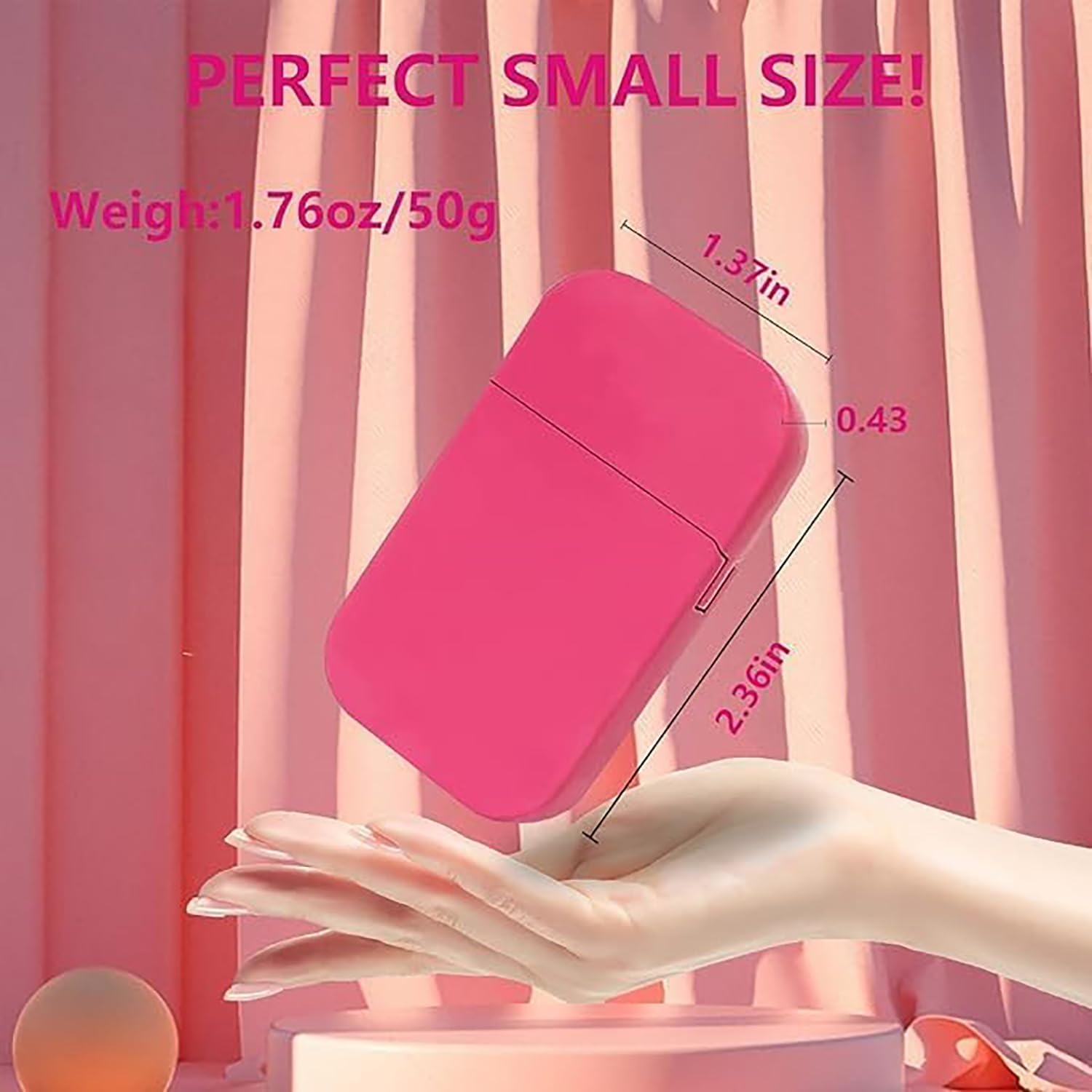 Lighter, Pink Flame Cool Lighter, Cute Pink Torch Windproof Lighter, Metal Refillable Butane Lighter, Outdoor, Indoor, Camping, BBQ, Candle, Birthday, Simple DIY Gift