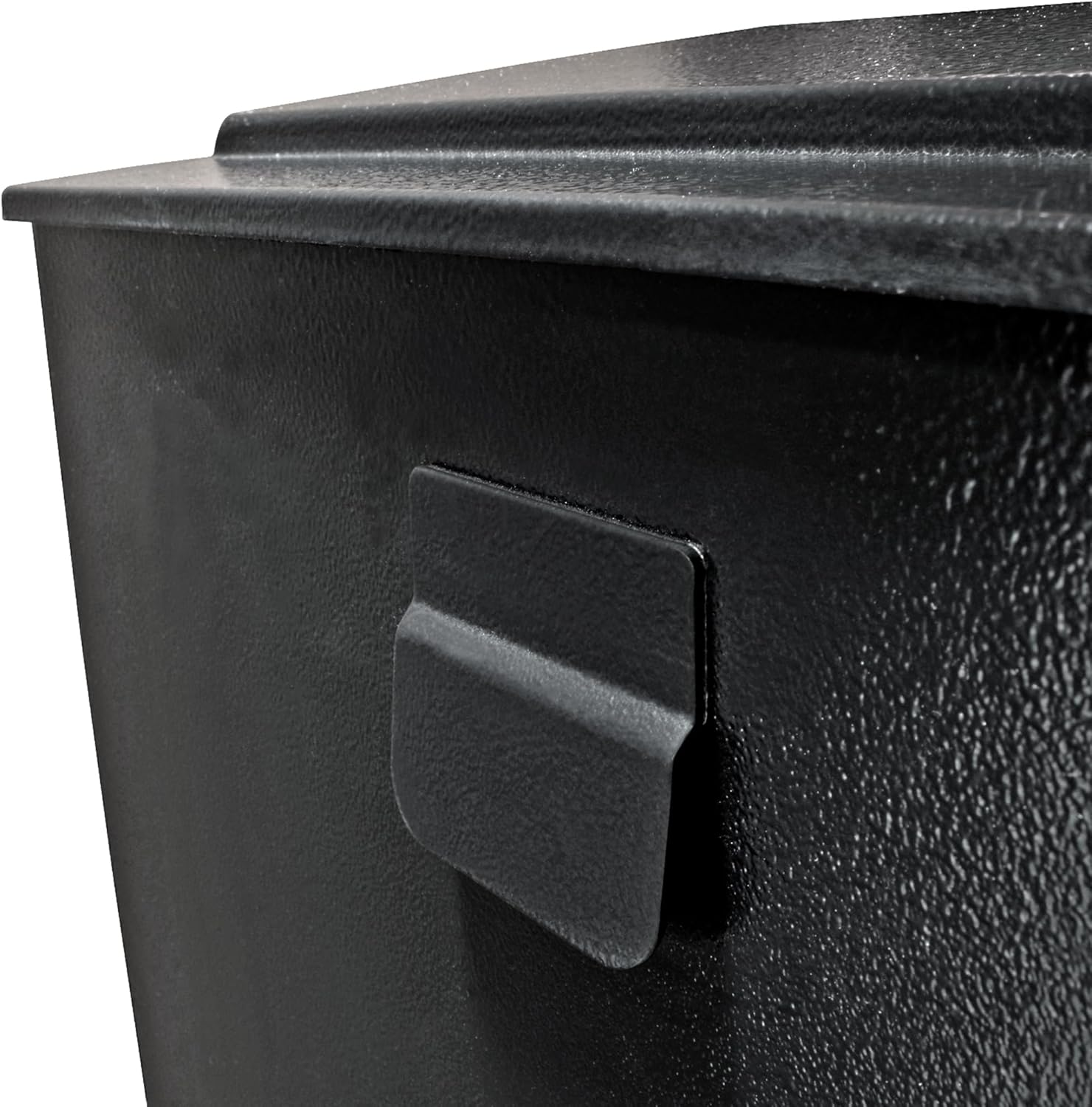 Mail Boss 7172 Townhouse Locking Wall Mount Mailbox, Black - Black image number 6