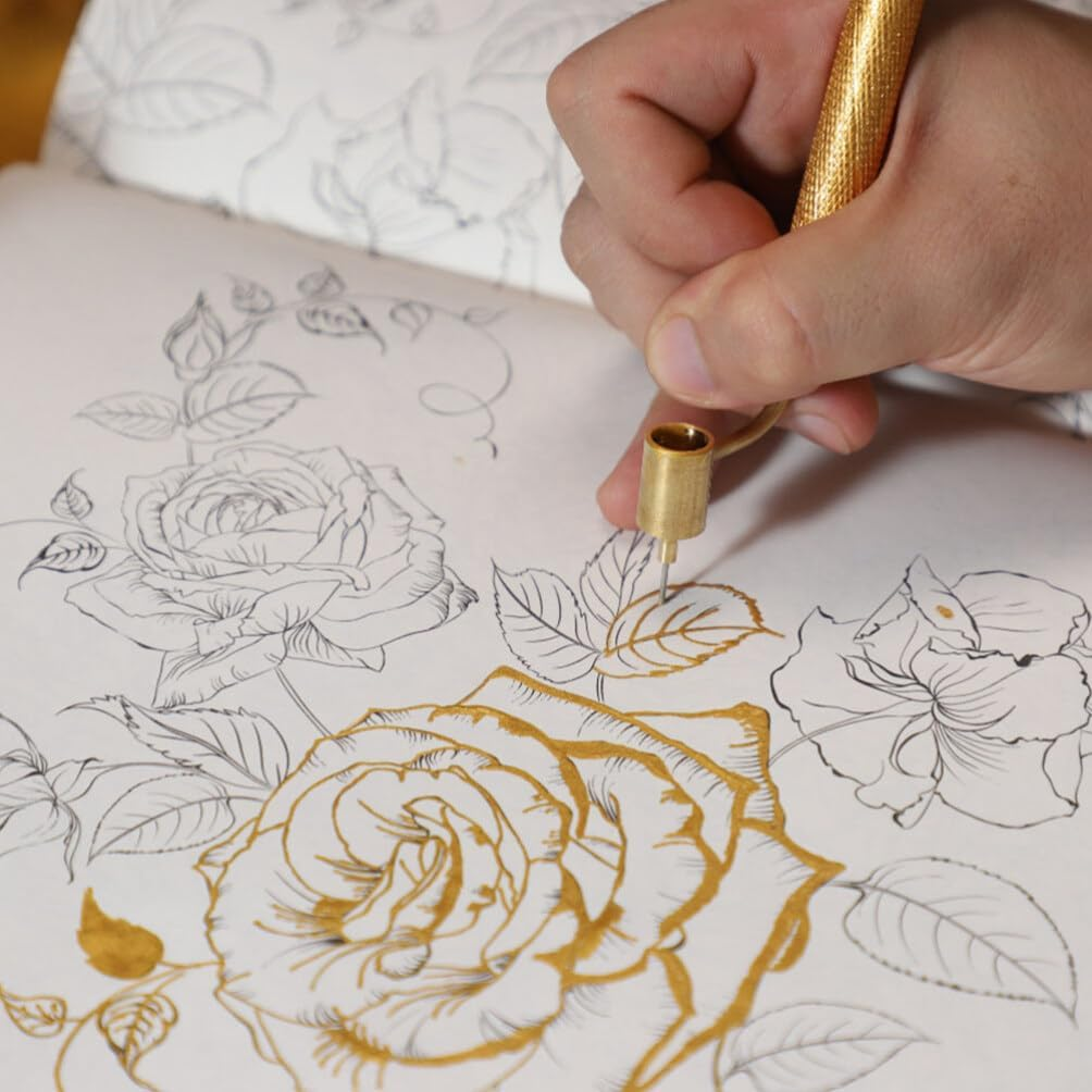 OSALADI Car Scratch Repair Pen Fluid Pen for Car Paint Scratch for Tire Paint Gold image number 3