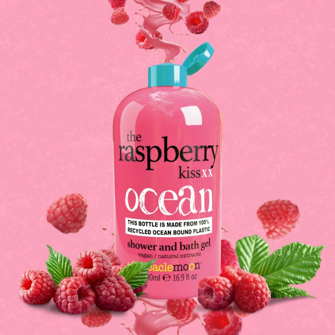 Treaclemoon Bath and Shower Gel the Raspberry Kiss 500 Ml image number 1