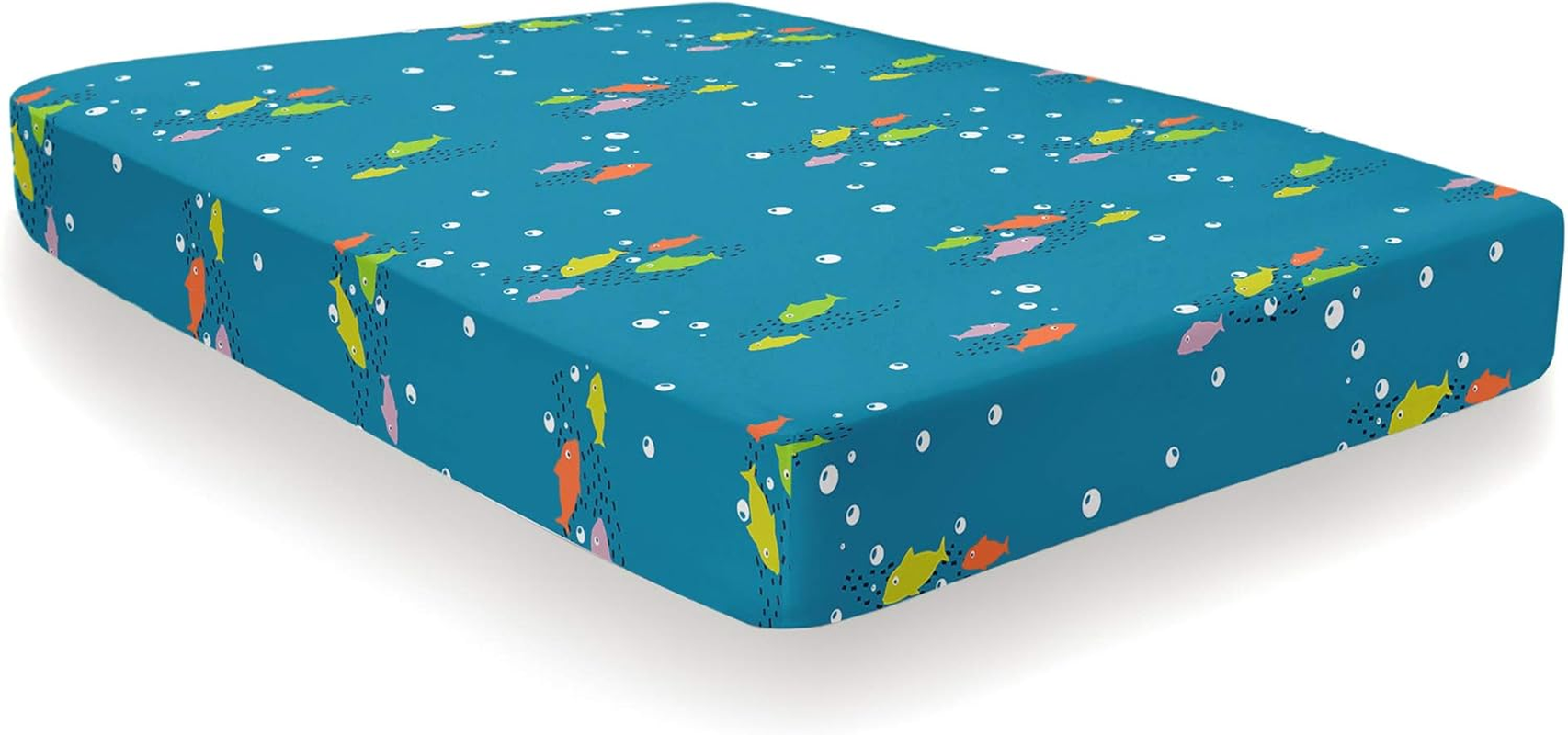 Bedlam Bedding, Boys, Children, Kids Fitted Sheet Single, Polyester, Multicolour image number 2