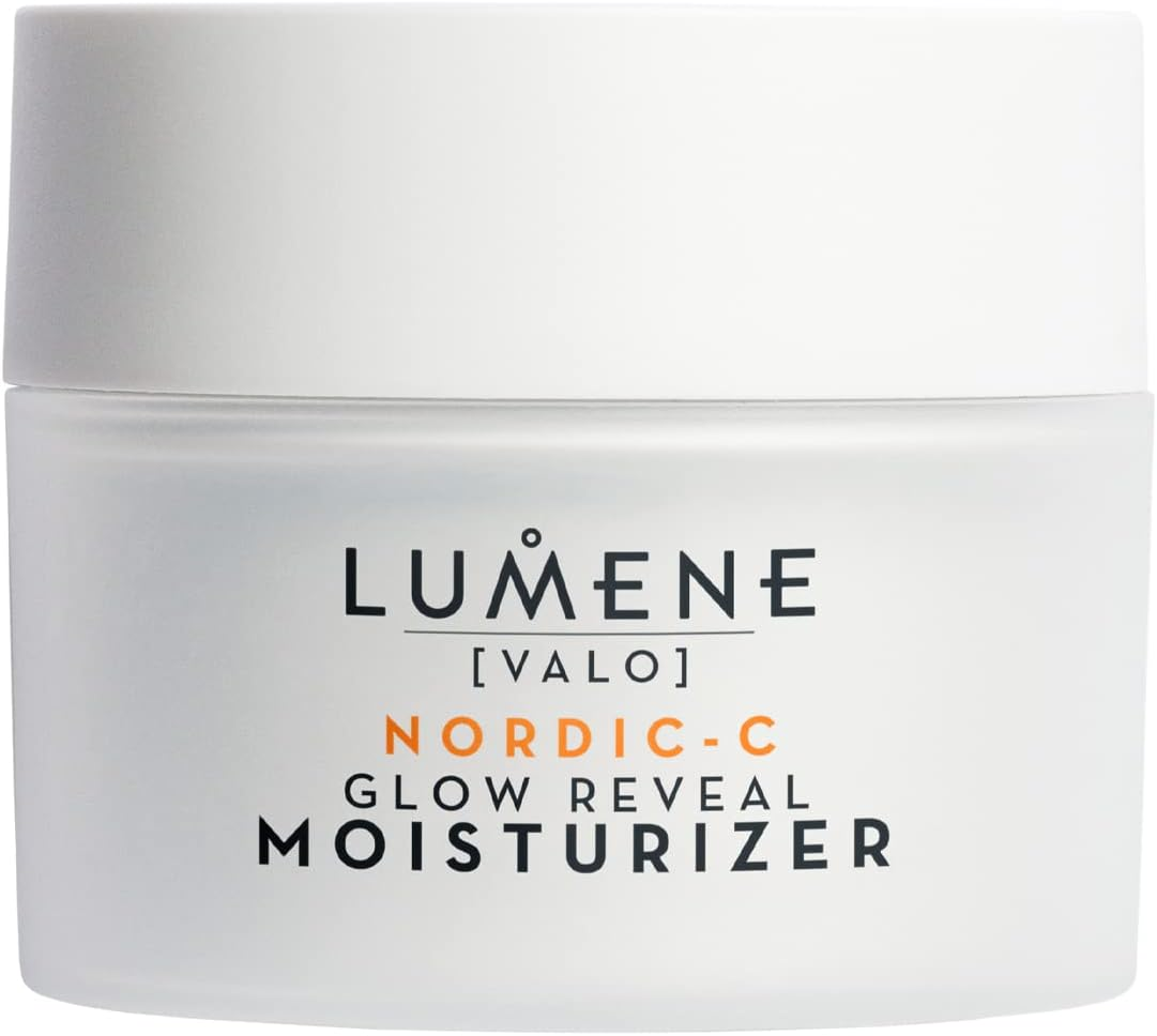 Lumene Nordic-C Glow Reveal Facial Moisturizer - Antioxidant-Rich Vitamin C Face Cream - Hydrating Hyaluronic Acid Moisturizer with Vitamin B3 + B5 to Promote Radiant & Youthful Skin (1.7Oz) image number 6
