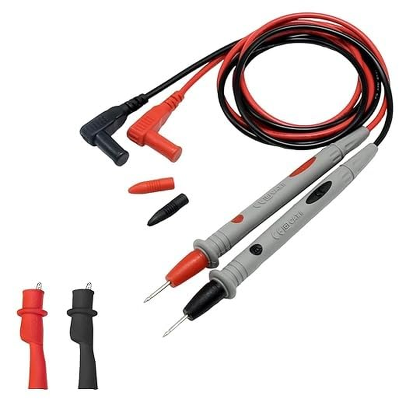 Leanockesa Multimeter, Precision Sharp Lead 1000V 20A Digital Multi Meter Clamp Tester Probe Test Probes Leads, Test Extension, Multimeter Accessories image number 2