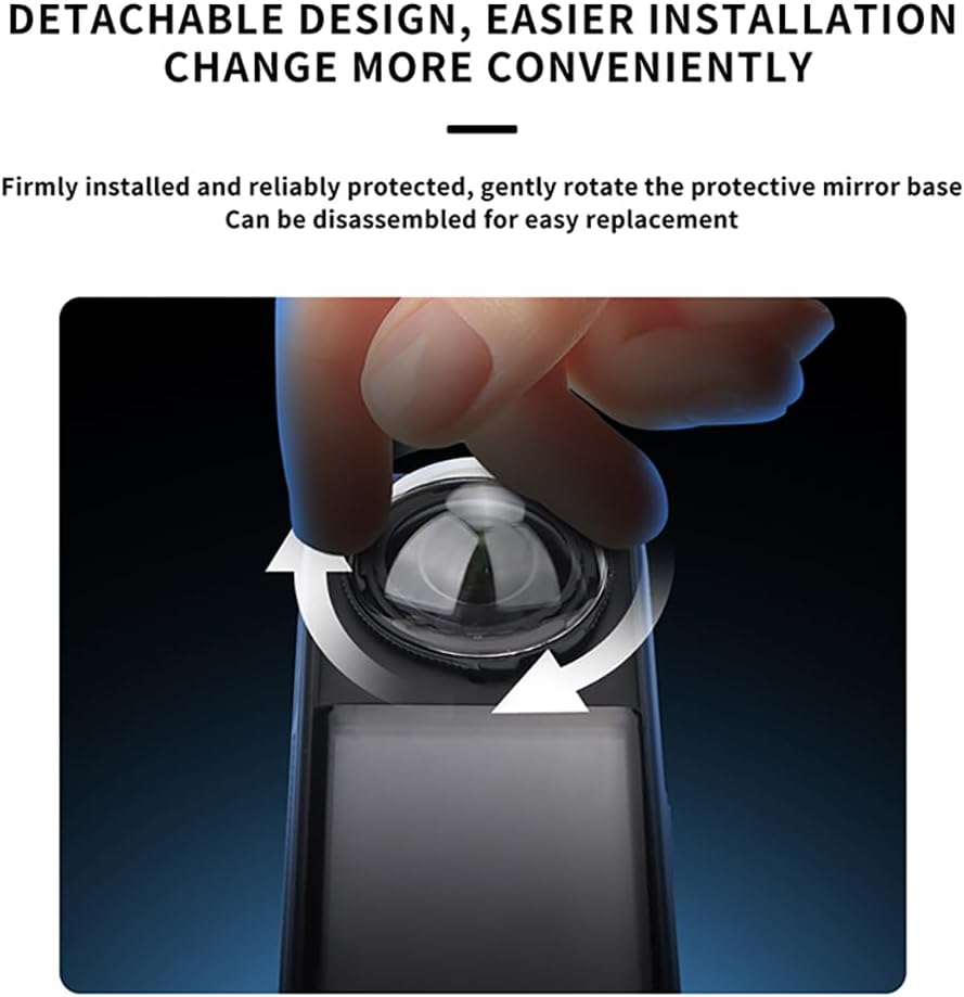 FEICHAO X5 Camera Lens Guard Protective Lens Rotating Lens Cover (Plastic) image number 6