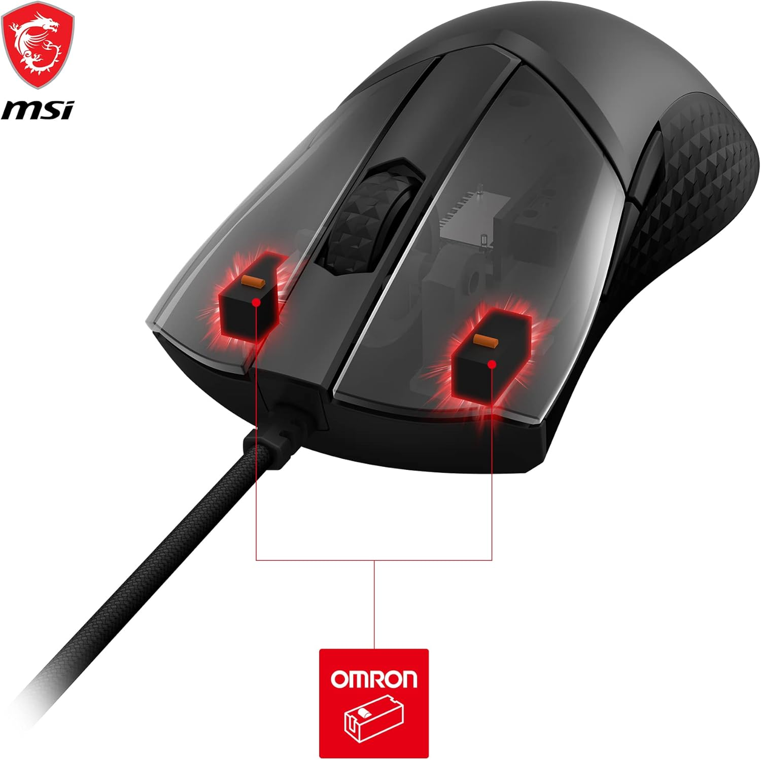 MSI CLUTCH GM31 Lightweight Gaming Mouse image number 2