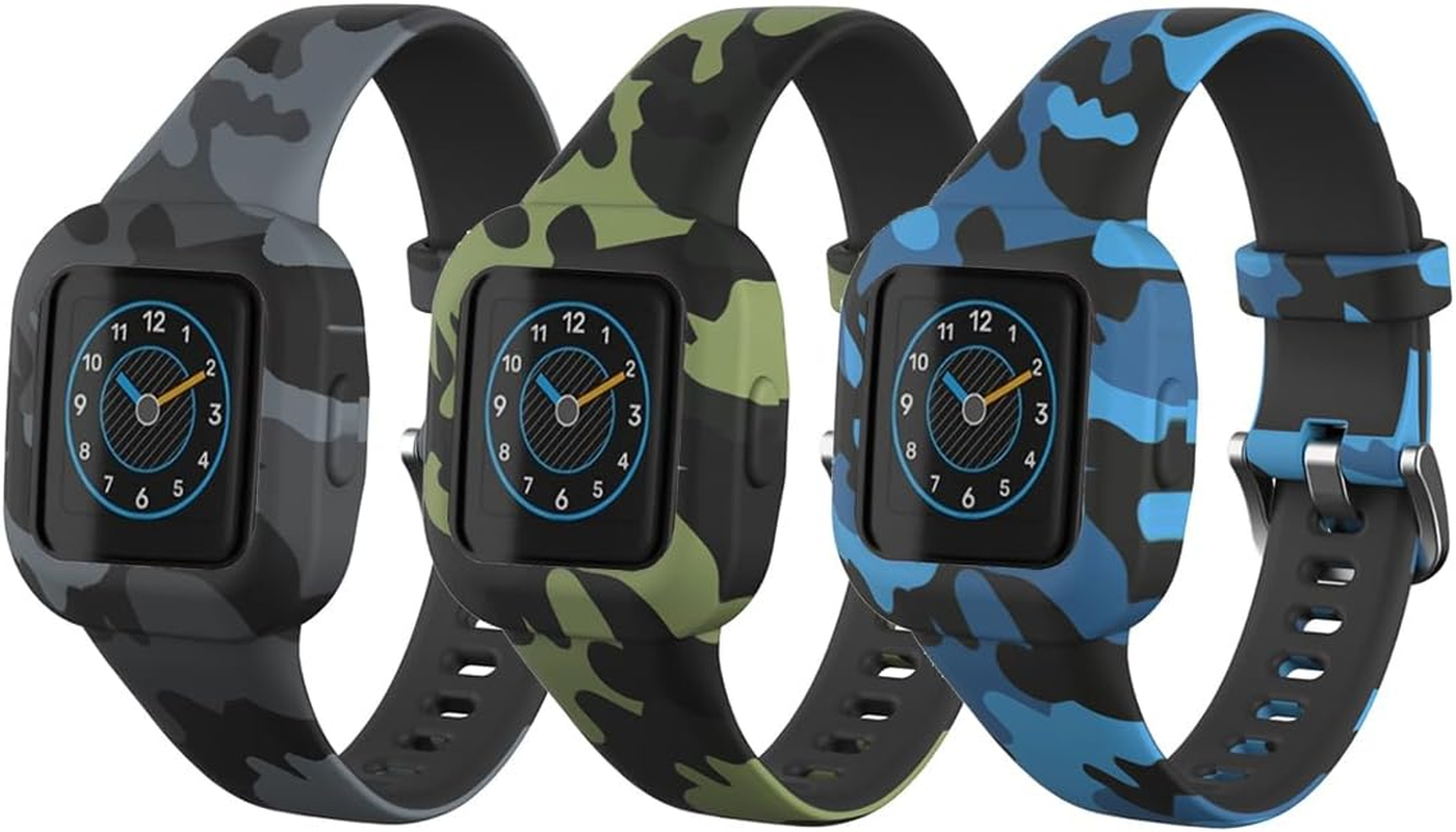 Bands for Garmin Vivofit Jr 3 Camouflage Patterns for Children Kid'S Boys Girl,Replacement Silicone Sport Watch Band Junior 3 Adjustable Soft Straps Vivofit Jr. 3 Fitness Tracker image number 6