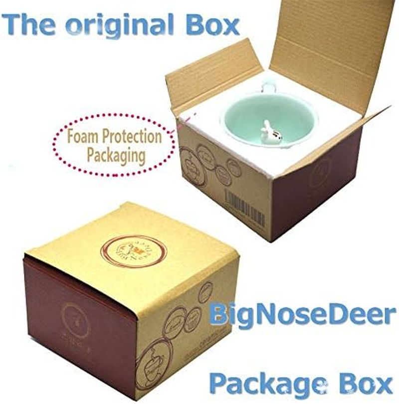 Coffee Milk Tea Ceramic Mugs - 3D Animal Morning Cup with Panda inside for Morning Drink,And Weddings, Birthdays,Father'S Day (Cat) image number 5