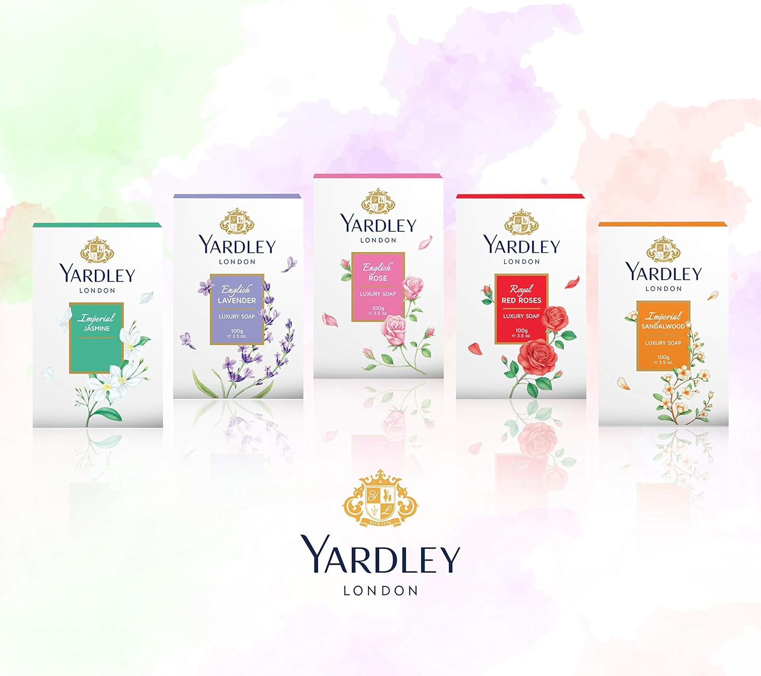 Yardley English Rose Soap 3 X 100G