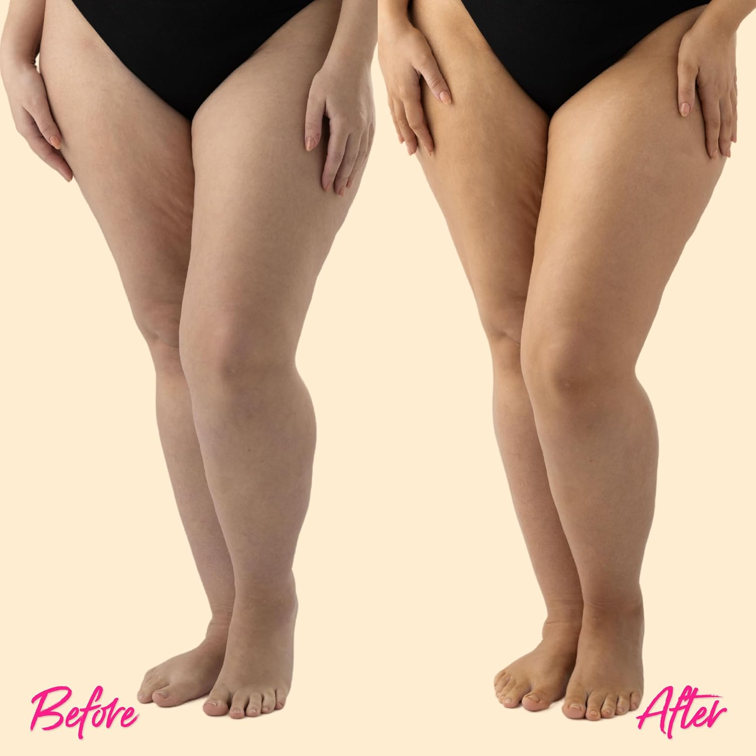 Skinny Tan Body Glow Gradual Tan Lotion - Lightweight, Fast-Absorbing Formula - Coconut and Vanilla Scent - Enriched with Aloe Vera and Guarana - Natural, Streak Free Gold Colour - Medium - 9.4 Oz image number 2