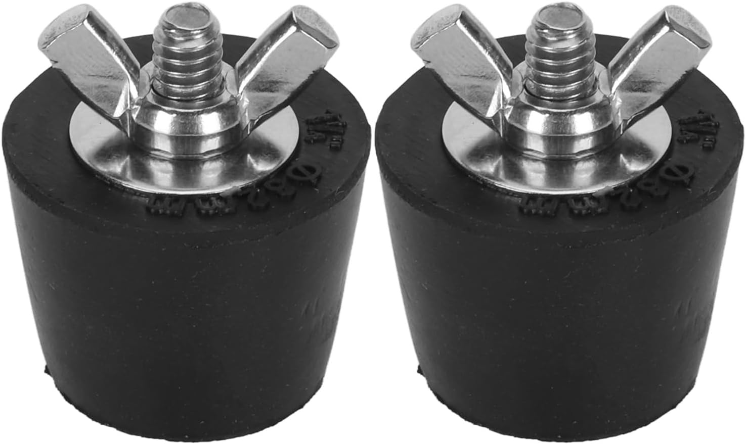TOPINCN 2Pcs Pool Winterizing Plug, Pool Expanding Pipe Plug Rubber Stainless Steel Winterizing, Testing Fittings for Equipment Maintenance (32Mm) image number 6