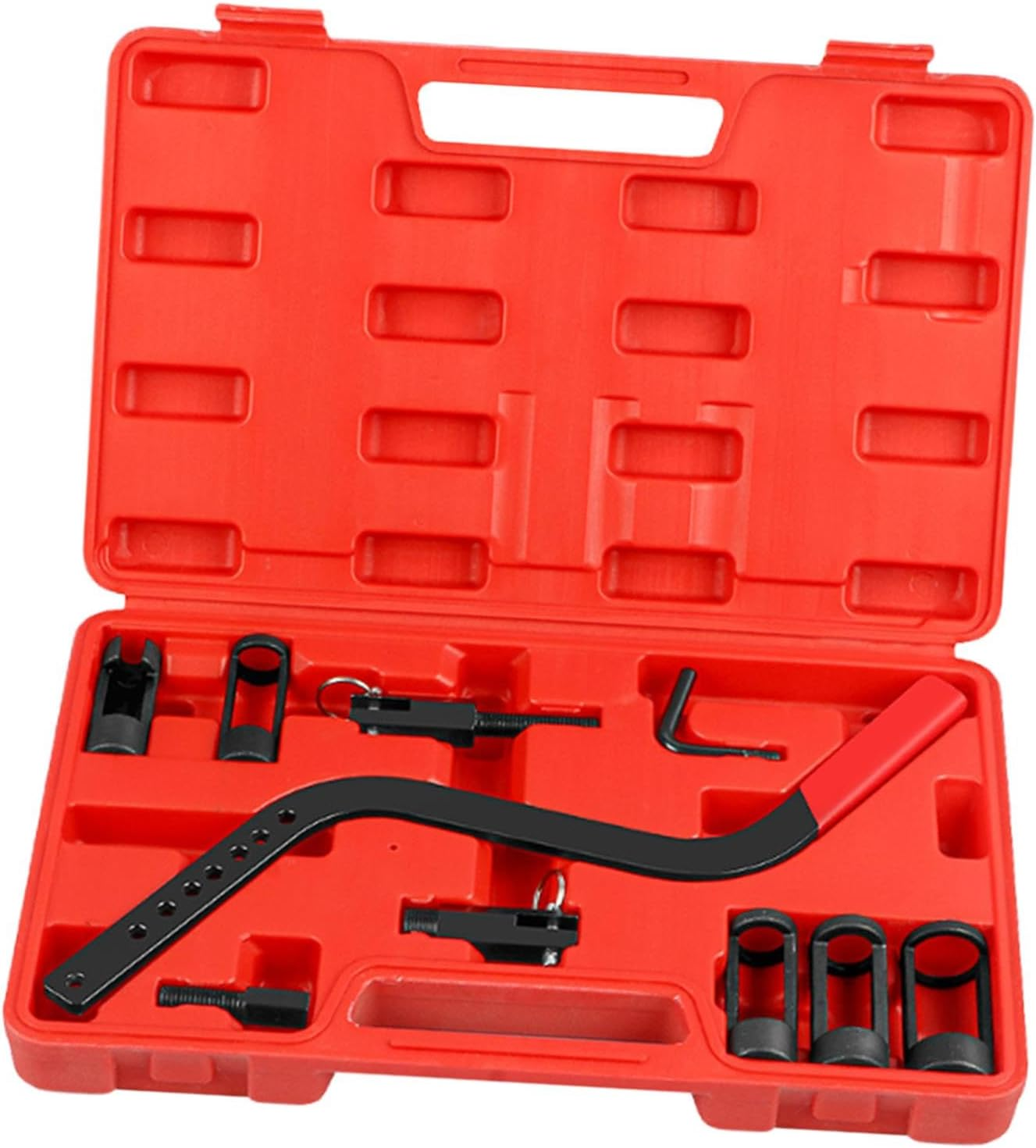 Ronyme Valve Spring Compressor Tool Kit Removal Tool Automotive Maintenance with Storage Case Disassembly Tool Valve Stem Oil Seal