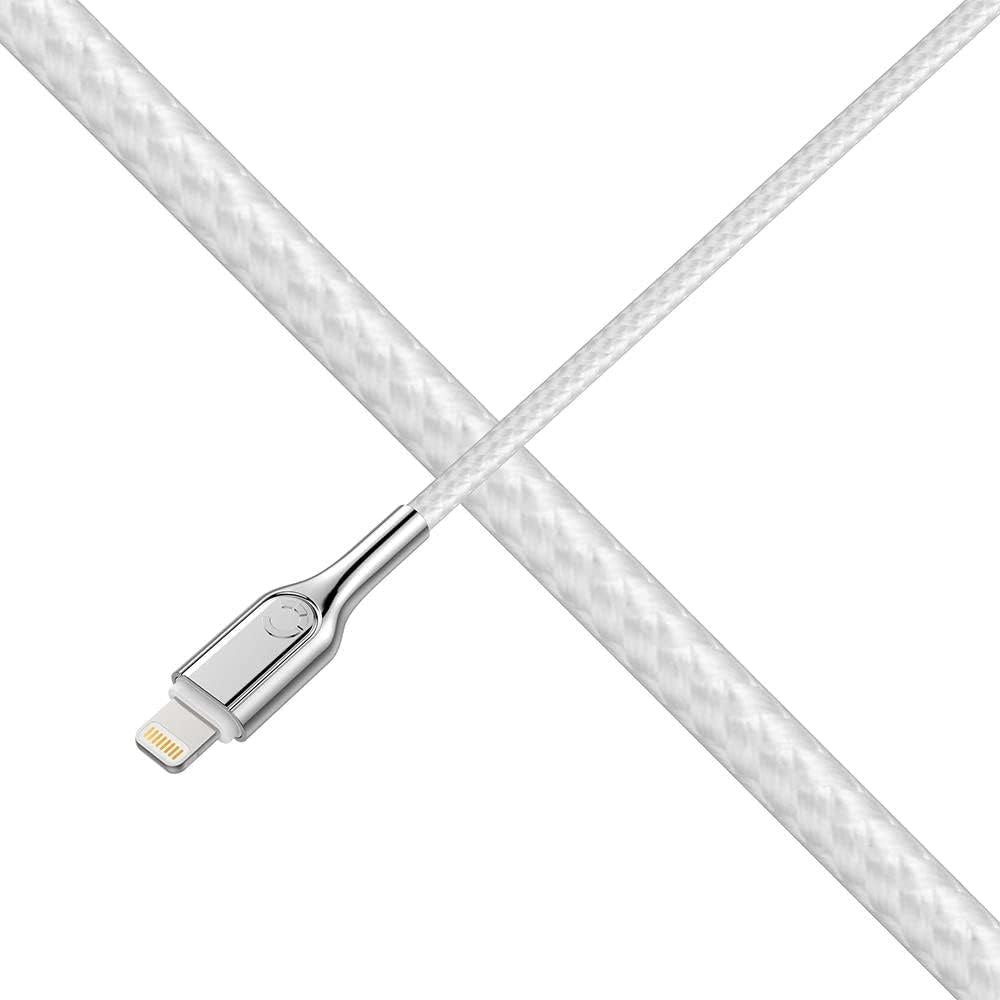 Cygnett CY2685PCCAL Armoured Lightning to USB-A Cable, White, 1 Meter image number 3