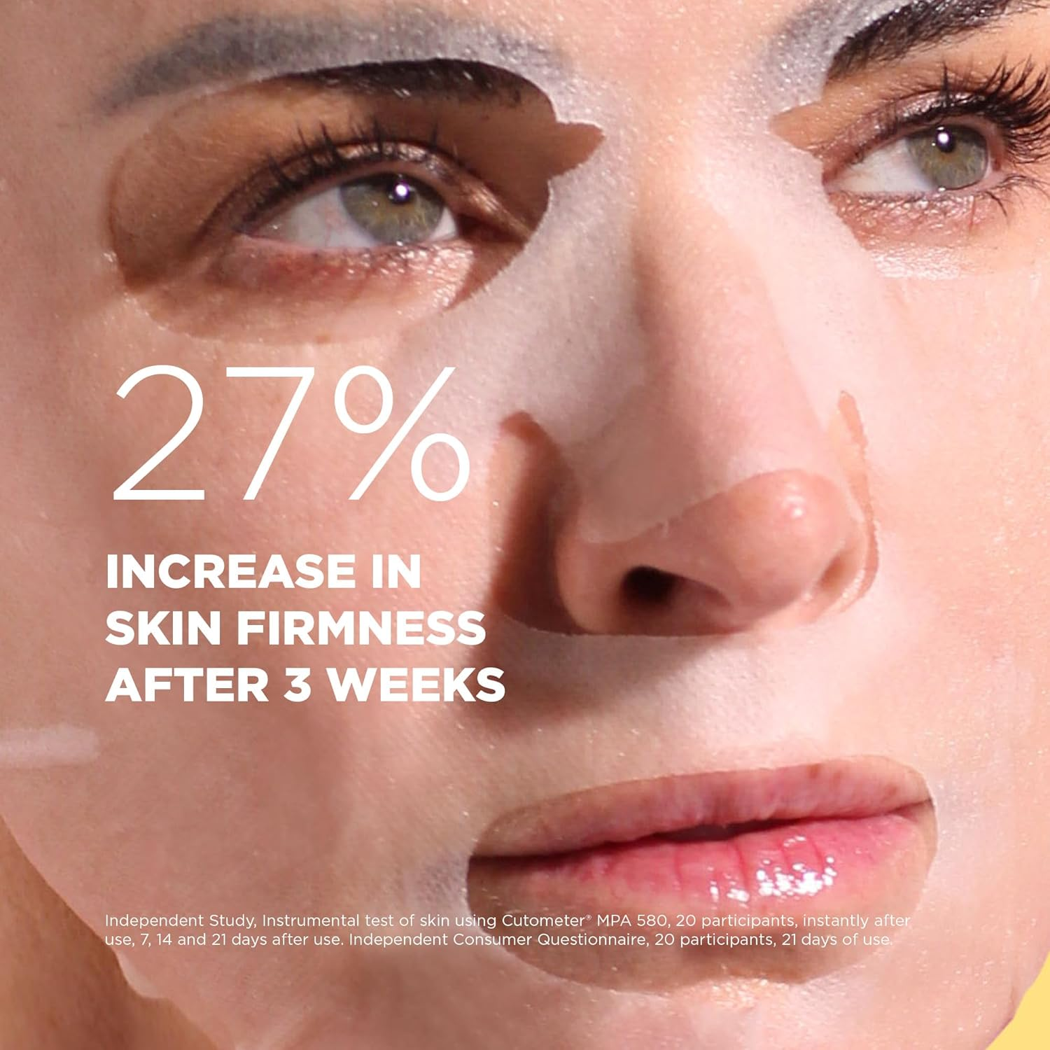 Skin Republic Collagen Infusion Sheet Mask Clinically Proven to Reduce Deep Wrinkles after 2 Weeks. Made in Korea. image number 2