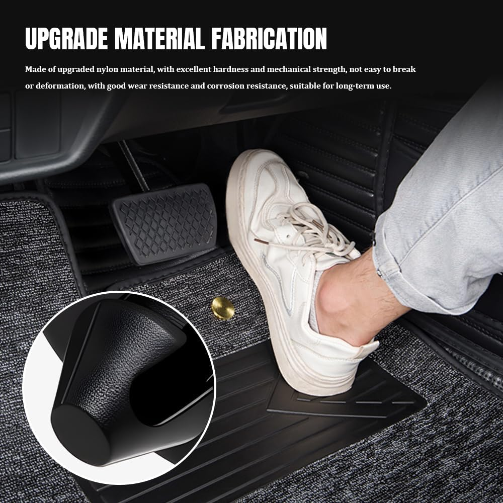 4PCS Brake Switch Stopper, Brake Pedal Pads, Rubber Vehicle Clutch Pedal Stopper, Car Accessories Light Switch Stop Pad for Toyota Lexus Scion, Replace OEM# 90541-06036 (4PCS) - 4Pcs image number 6