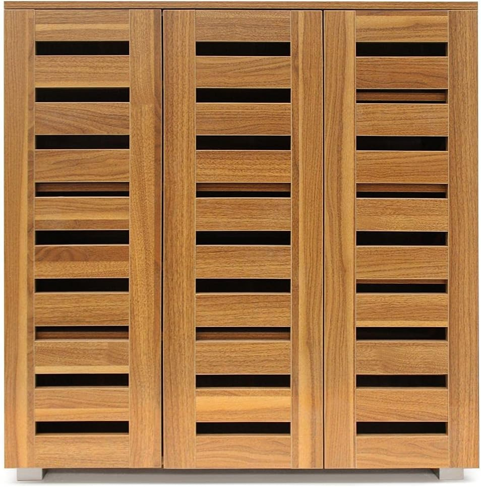 Luxsuite Wooden Shoe Cabinet 4 Tier Shoe Storage Organiser with Adjustable Shelf 30 Pairs Shoes for Hallway Foyerwhite