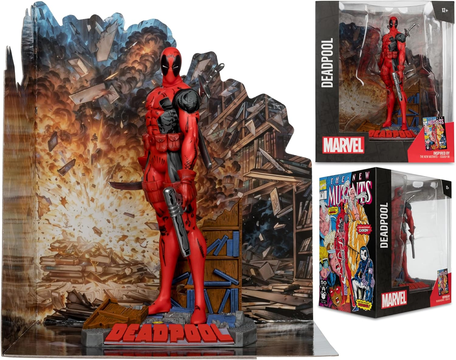 New Brand Collection 1:10TH WV1 - Figure 2 (Deadpool (The New Mutants #98) by Rob Leighfield)
