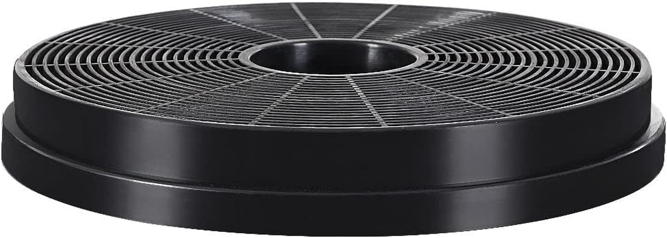 Devanti Activated Charcoal Carbon Filter Range Hood Filters, Pyramid Rangehood Replacement for Ductless Ventless Set of 2, Black Kitchen Cooker Accessories