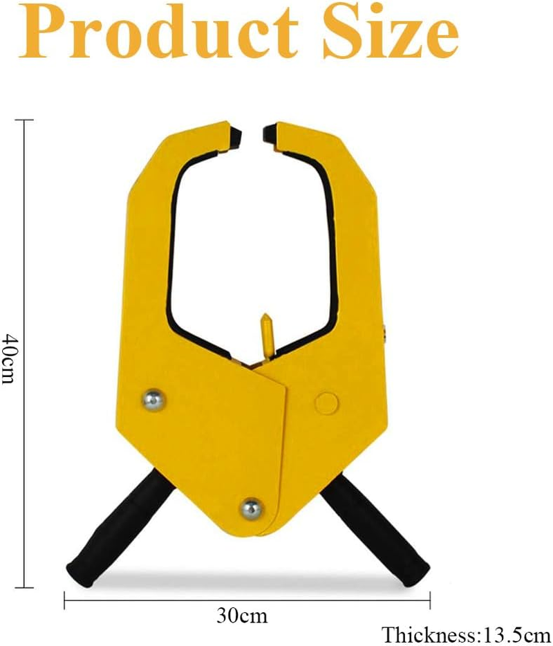 Adjustable Tire Boot Lock, Portable Wheel Lock, Universal Anti-Theft Lock, Automobile Security Tire Lock, for Car, Truck, UTV, ATV Parking Little Surprise