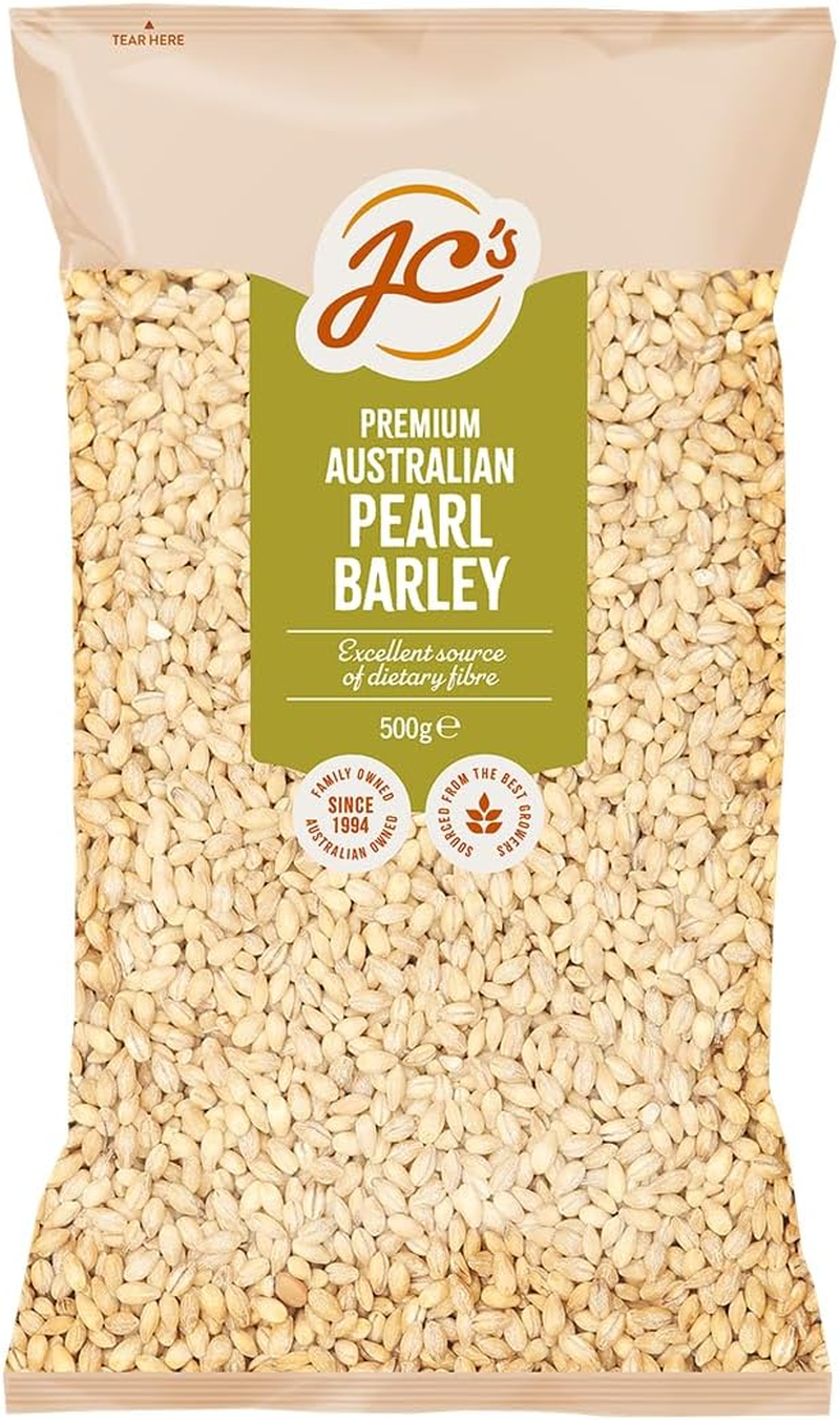 J.C.'S Quality Foods Premium Australian Pearl Barley 500G