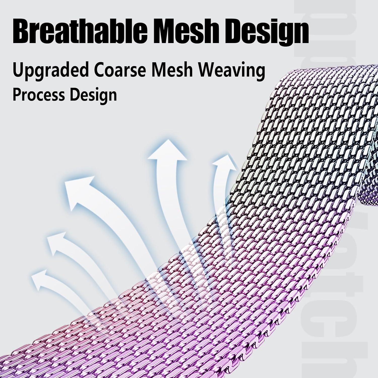 Milanese Loop for Samsung Galaxy Watch 7 6 5 4 Fe Band 44Mm 40Mm,20Mm Metal Watch Band Men Women Magnetic Mesh Strap for Samsung Watch 6 4 Classic 47Mm 43Mm 46Mm 42Mm/5Pro 45Mm for Garmin V&iacute;voactive 5 - Gold image number 5