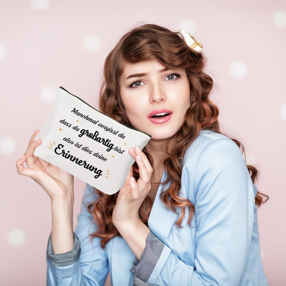 Courage Gift Makeup Bags, Motivational Gifts, Courage Gift, Encouragement Gifts, White image number 5