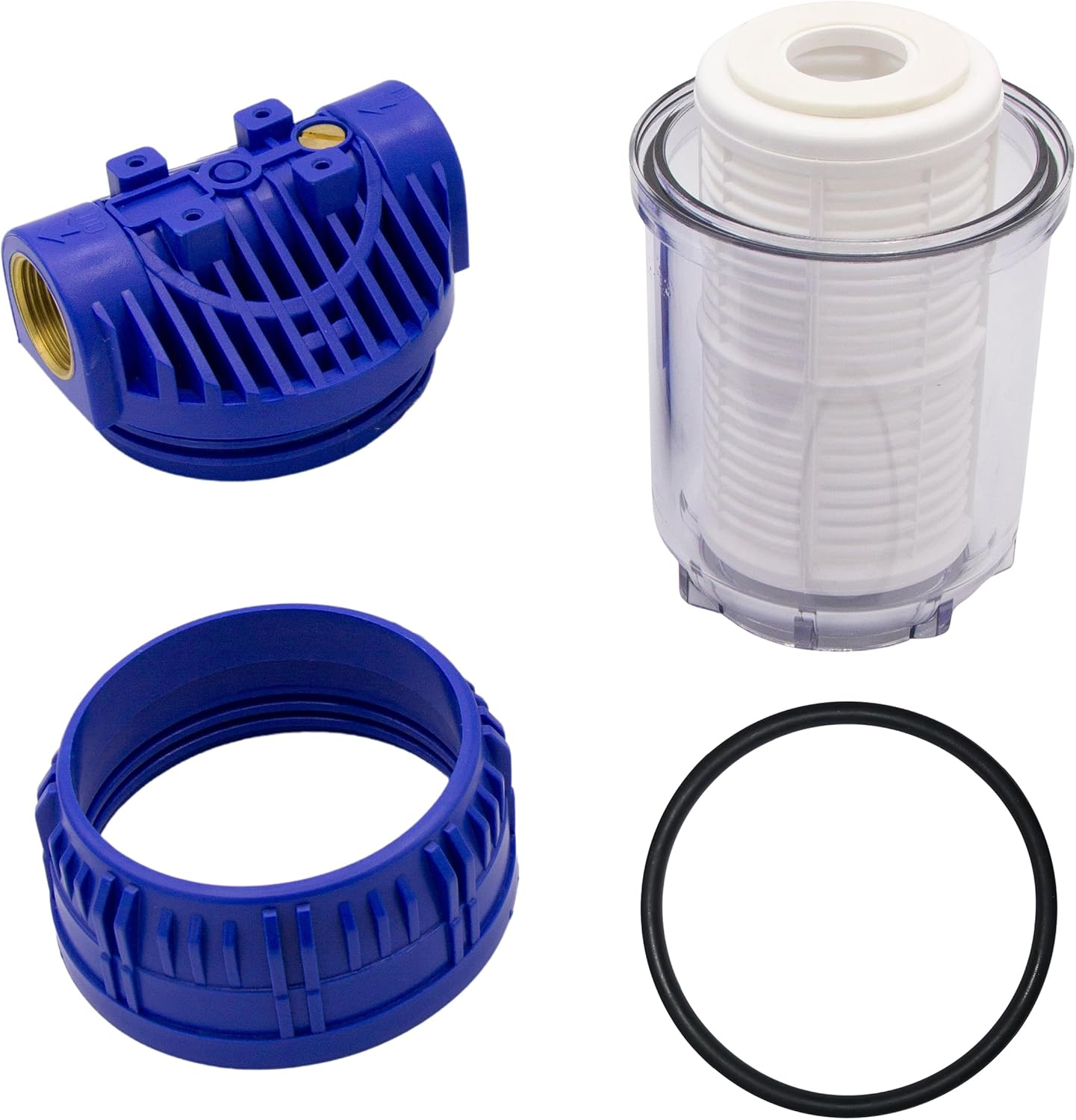 VARIOSAN 18403 Pre-Filter (5 Inch) for Pumps and Domestic Waterworks, 3/4 Inch Internal Thread, 8 Bar, 3,000 L/H Flow Rate, 0.06 Mm Mesh Size image number 3