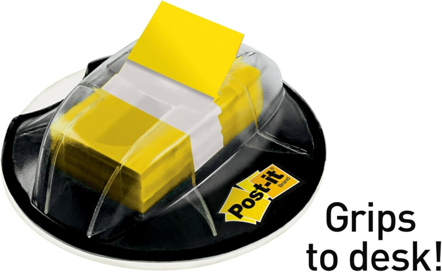 Post-It Flags, 200/High Volume Desk Grip Dispenser, 25.4Mm Wide, Yellow (680-HVYW) image number 1