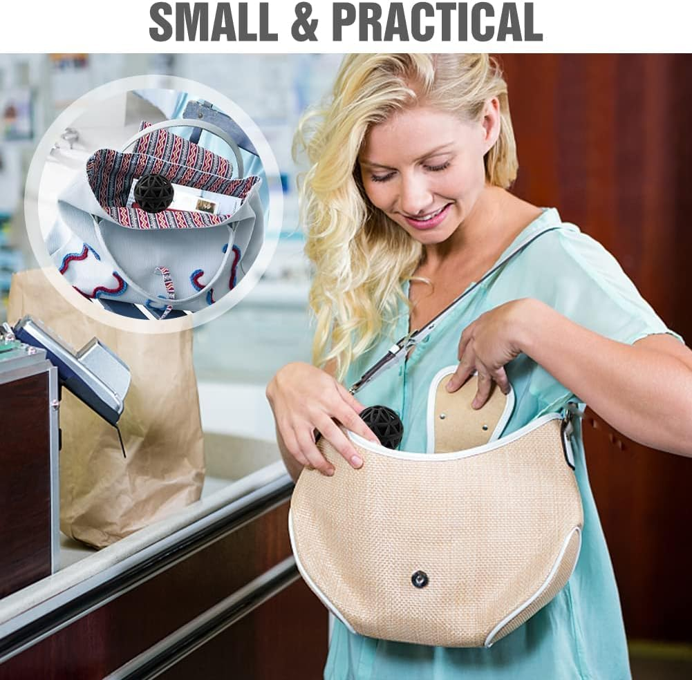 3Pcs Purse Cleaning Ball,Reusable Purse Clean Balls,Clean Ball Sticky Inside,Bag Clean Ball, Bag Cleaning Ball for Purse,Purse Cleaning Balls,Bag Cleaning Tool image number 3