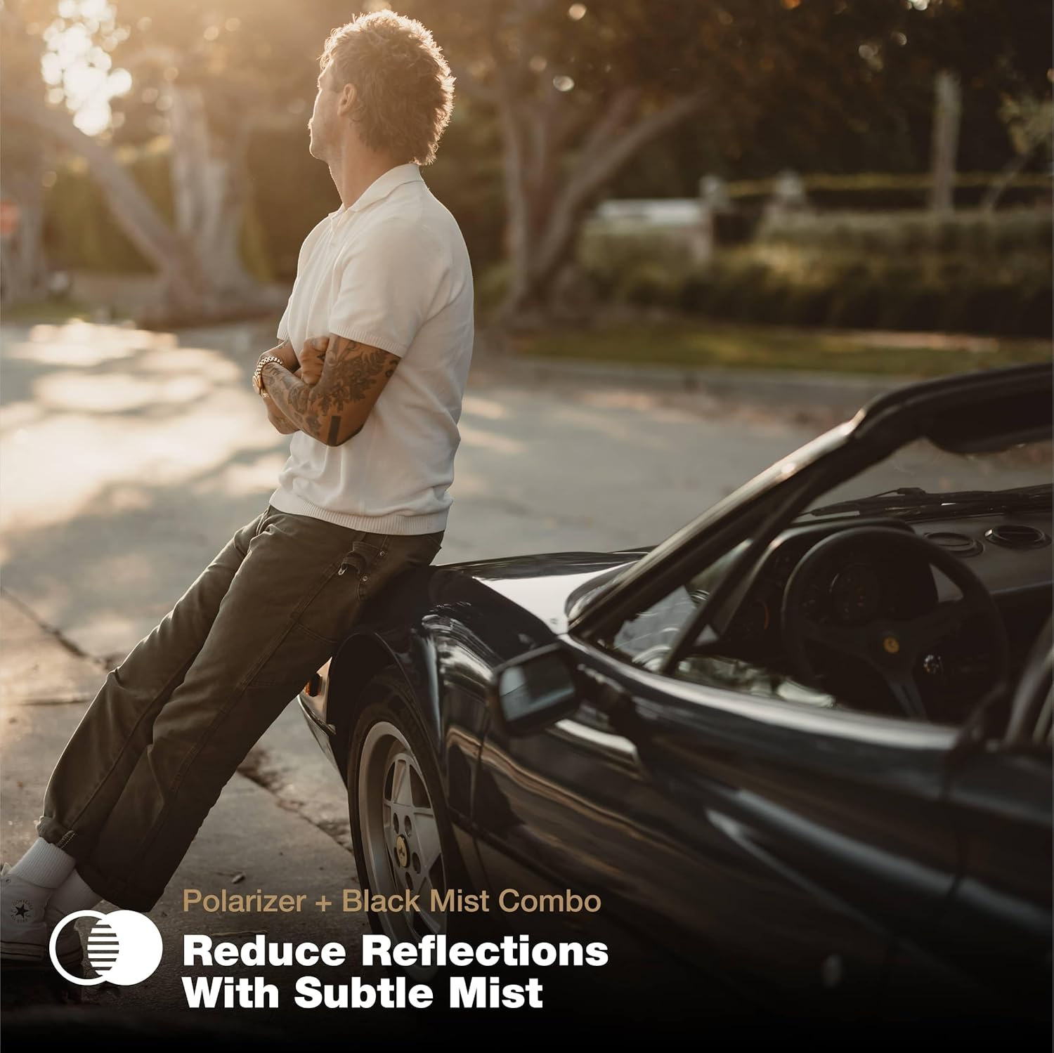 Polarpro - Shortstache - Everyday - 1/4 Strength Black Mist - 49Mm - Camera Filter - in Collaboration with Garett King image number 5