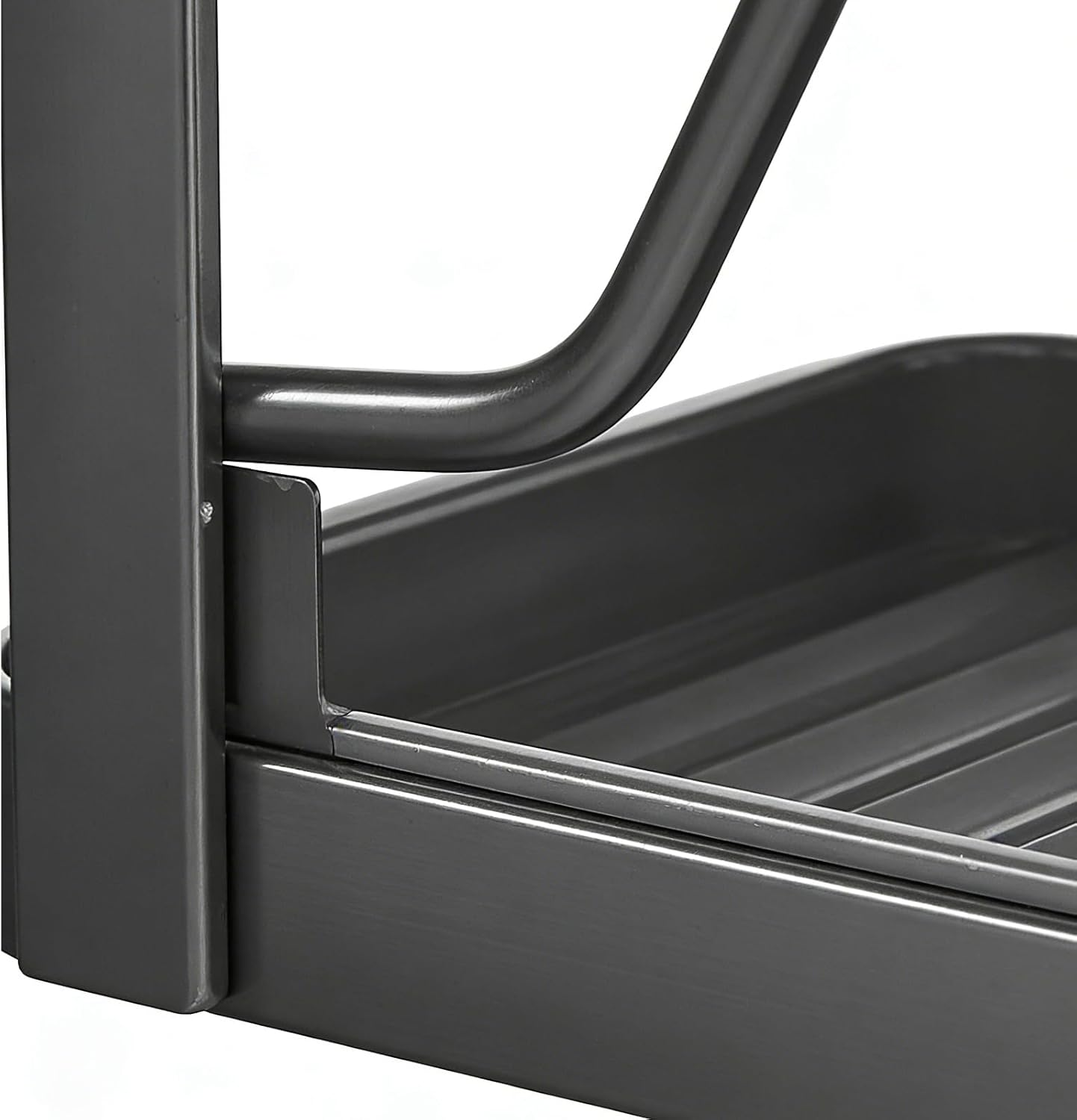 Pot Lid for Indoor Storage in the Cupboard, Cooking Utensils Storage Holder, Pot Lid Holder with Spoon Rest, for Cupboard, Kitchen Cabinet, Counter, Apartment, Student Dorm and Restoration