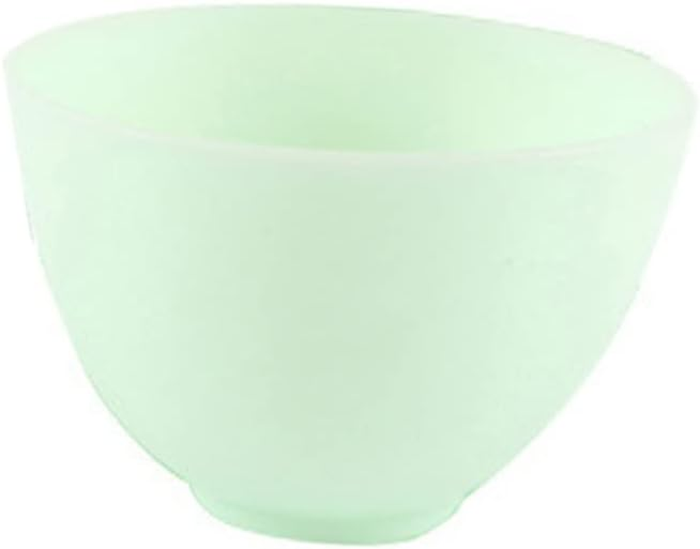 MERRYHAPY Silicone Bowl for Home Use Odorless Anti-Drop Mask Mixing Prep Measuring Bowl White Reusable for Facial Masks