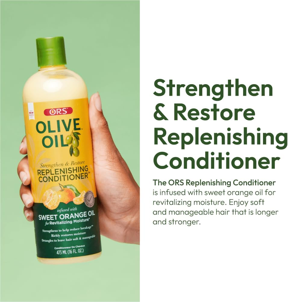 ORS Olive Oil Strengthen & Restore Replenishing Conditioner 473Ml(16Oz) image number 3