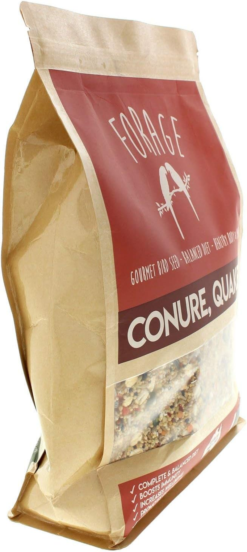 Forage Conure & Quaker 1.75Kg Bird Food Mix Millet Seed Fresh Australian Made image number 4